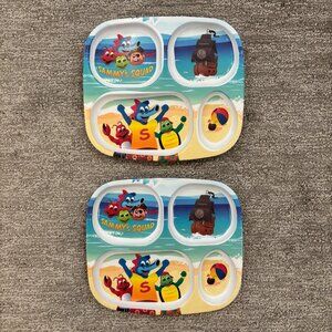 Toddler Plates - Kids Plates - Toddler Dinnerware - Kids Dinnerware - Pirate